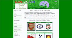 Desktop Screenshot of goal.uk.com