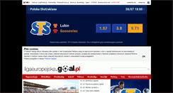 Desktop Screenshot of ligaeuropejska.goal.pl