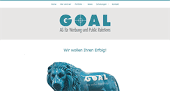 Desktop Screenshot of goal.ch