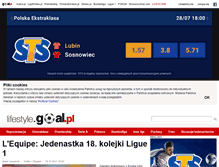 Tablet Screenshot of lifestyle.goal.pl