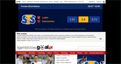 Desktop Screenshot of ligamistrzow.goal.pl