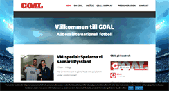 Desktop Screenshot of goal.se