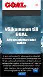 Mobile Screenshot of goal.se