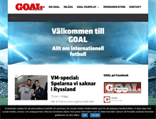 Tablet Screenshot of goal.se