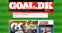 Desktop Screenshot of goal.dk